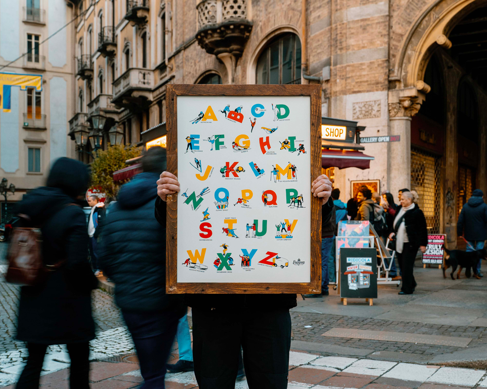 Winter Sports Alphabet